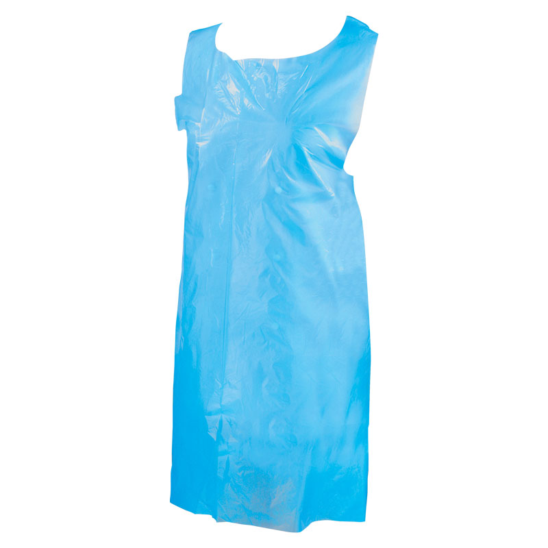 Poly Aprons On A Roll Blue (Case/1,000) 5 Rolls of 200