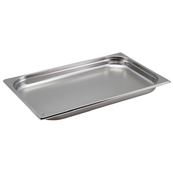 1/1 Stainless Steel Gastronorm - 40mm Deep