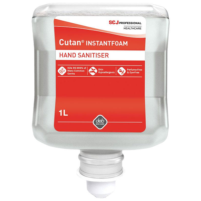 Cutan Foam Hand Sanitiser 1L (Case/6)