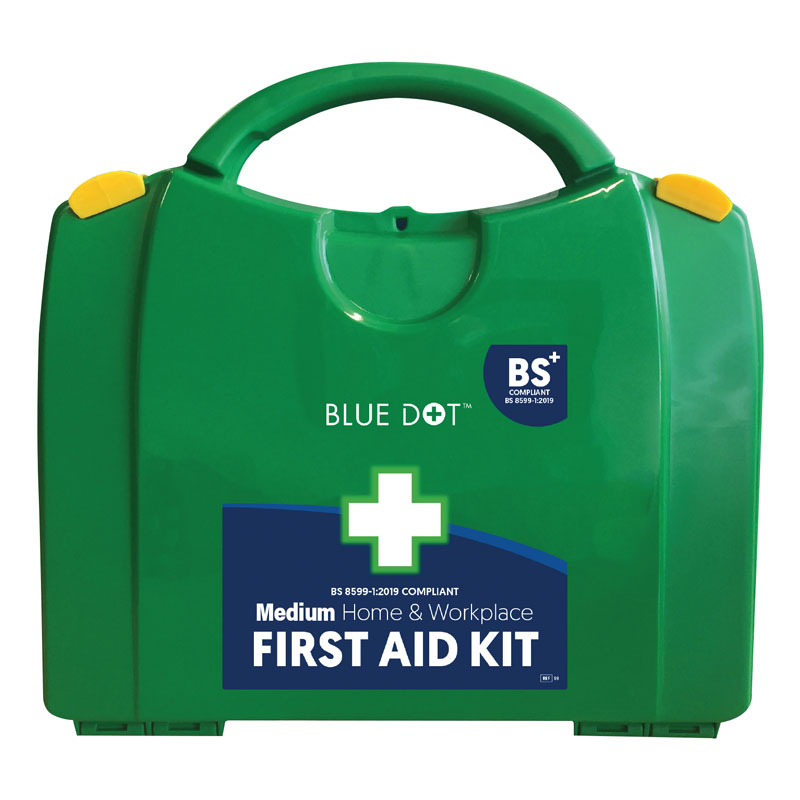 Medium Workplace First Aid Kit Green 22.5x27.5x9cm