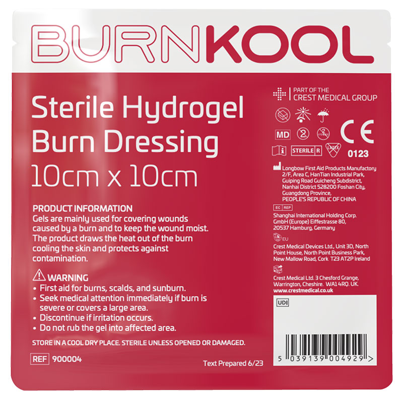 BurnKool Burn Relief Dressing 10x10cm