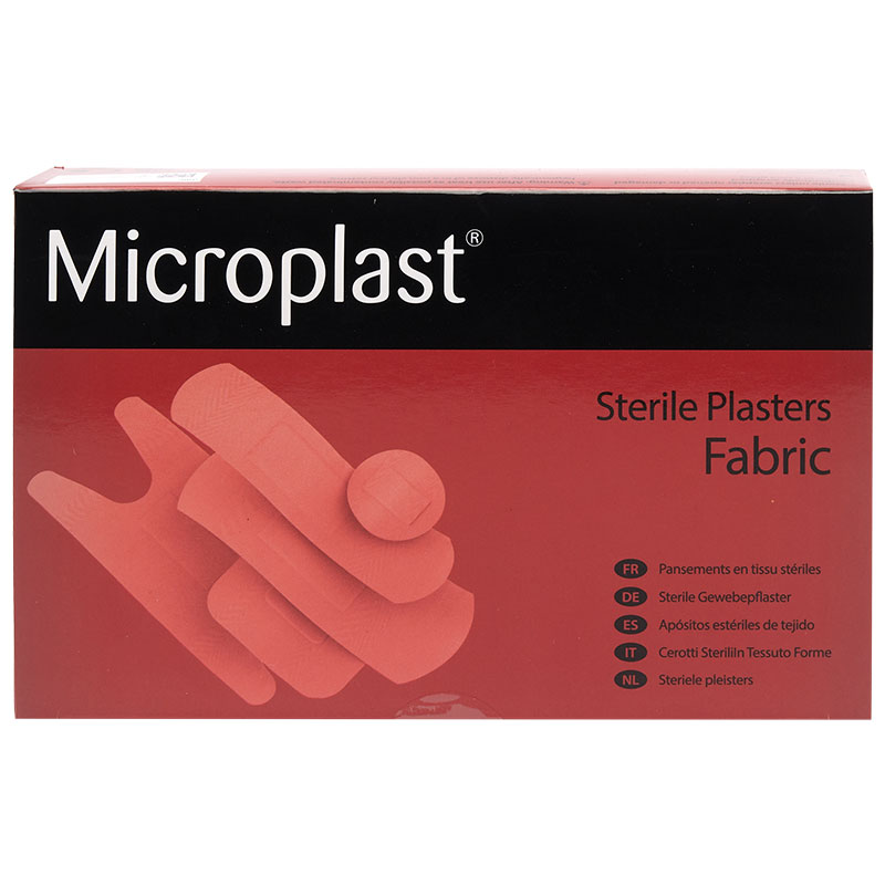 Sterile Hypoallergenic Fabric Plasters 7.5x2.5cm (Box/100)