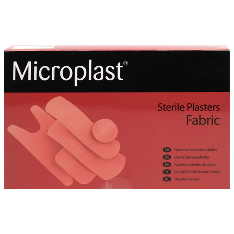 Sterile Hypoallergenic Fabric Plasters 7.5x5cm (Box/50)