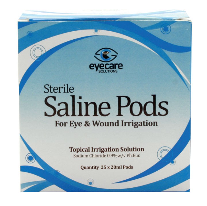 Sterile Saline Eye Wash 20ml (Box/25)