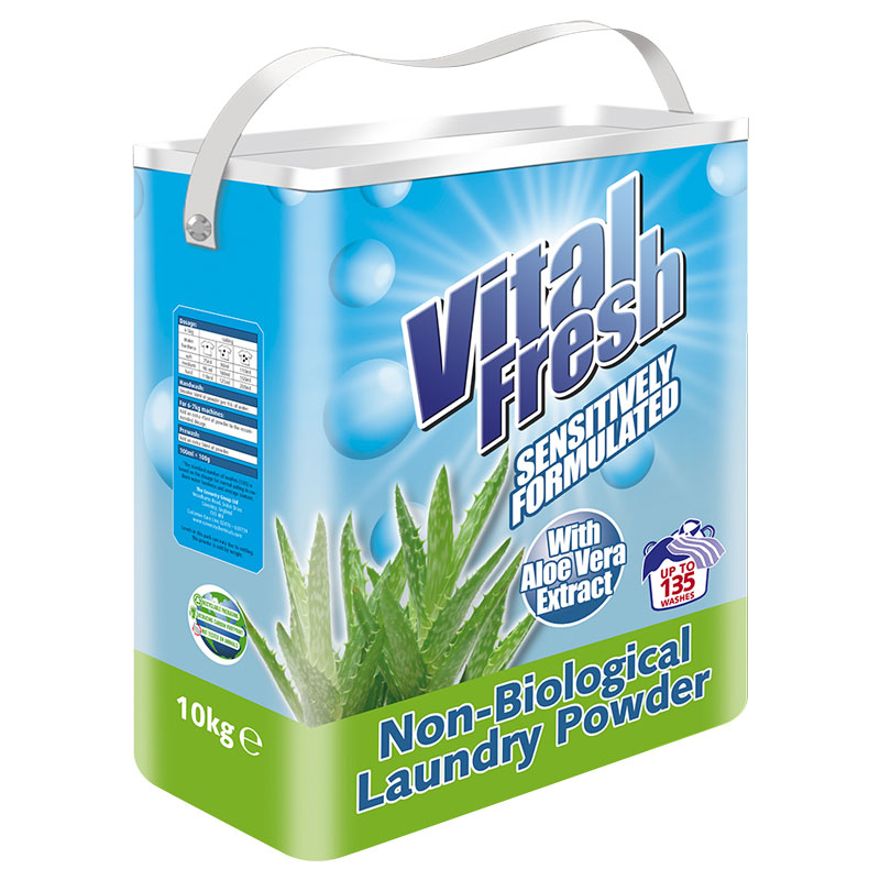 Vital Fresh Aloe Vera Non-Bio Laundry Powder 10kg