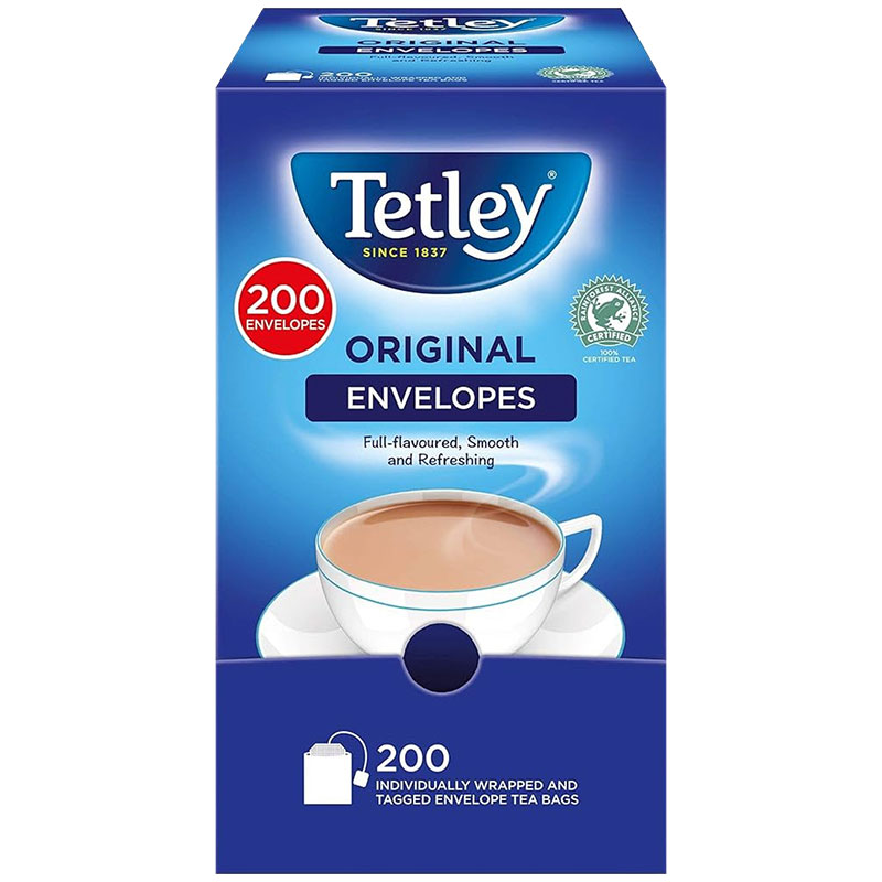 Tetley Envelope Tea Bags (Box/200)