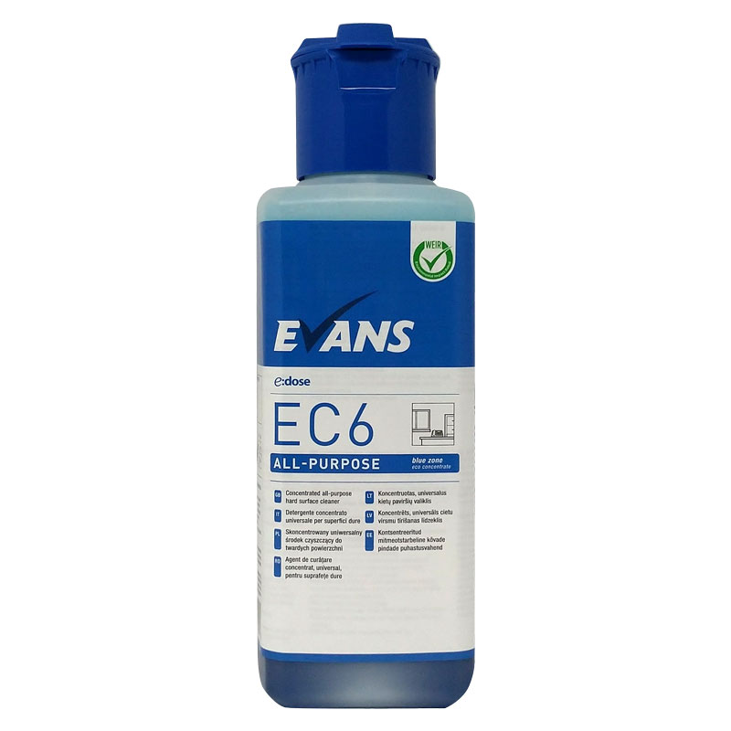 Evans EC6 All Purpose Cleaner 1L (Case/4)