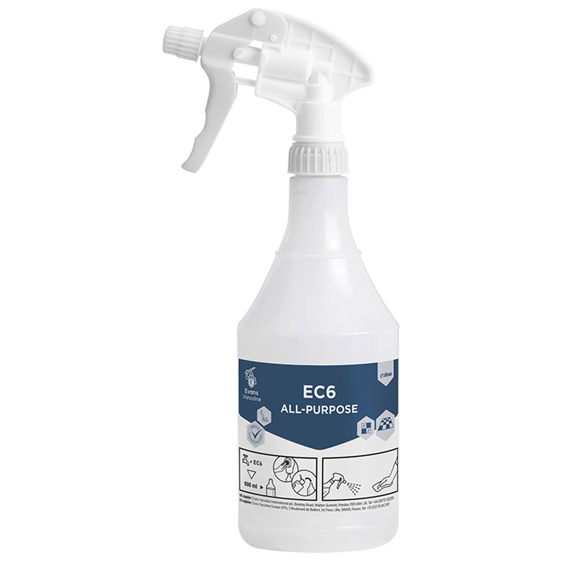 Evans EC6 All Purpose EMPTY Bottle & Trigger