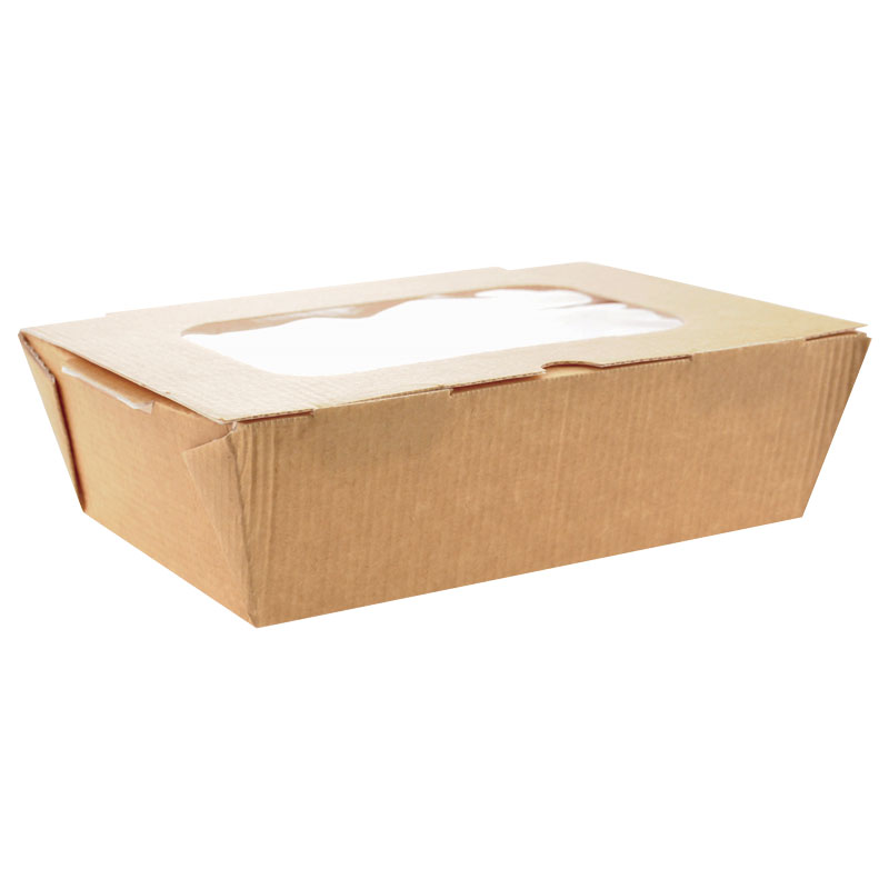 Food To Go Box With Window Large (Case/180)