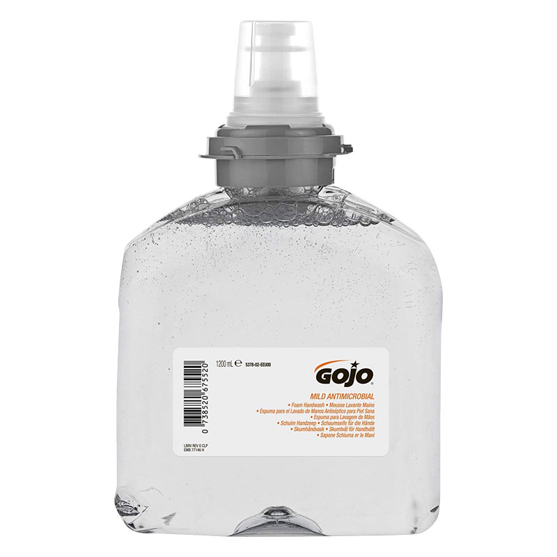 Gojo Mild Antimicobial Foam Handwsh 1.2L (Case/2)
