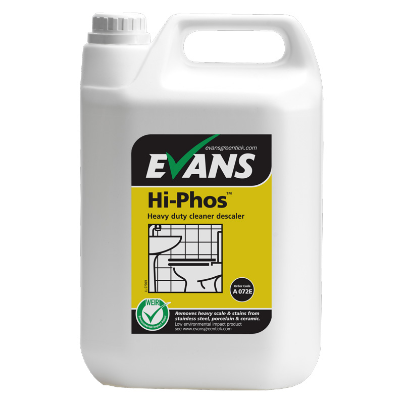Evans Hi-Phos Toilet Cleaner 5L (Case/2)