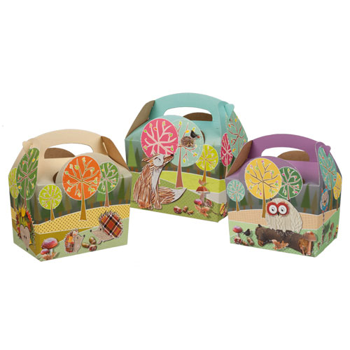 Children's Meal Box - Woodland Design (Case/250)
