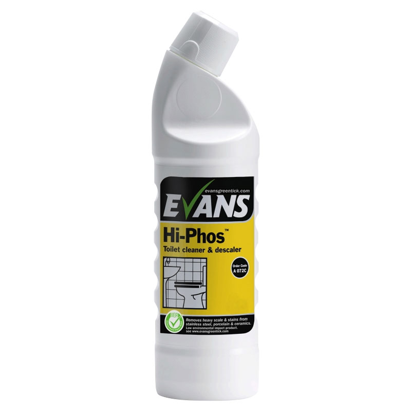 Evans Hi-Phos Toilet Cleaner 1L (Case/6)