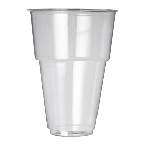Oxo Biodegradable Flexy Glass 1/2 Pint To Rim CE Marked (Case/1,000)
