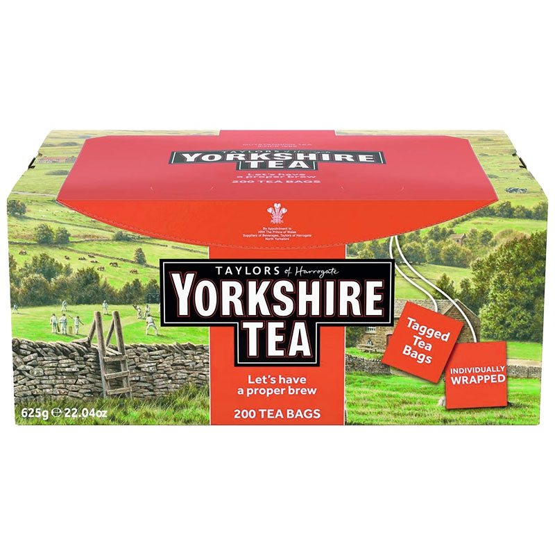 Yorkshire Tea Envelope Tea Bags (Box/200)