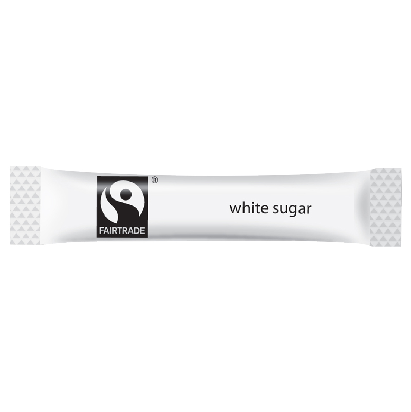 Fairtrade White Sugar Sticks 1.5g (Case/1,000)