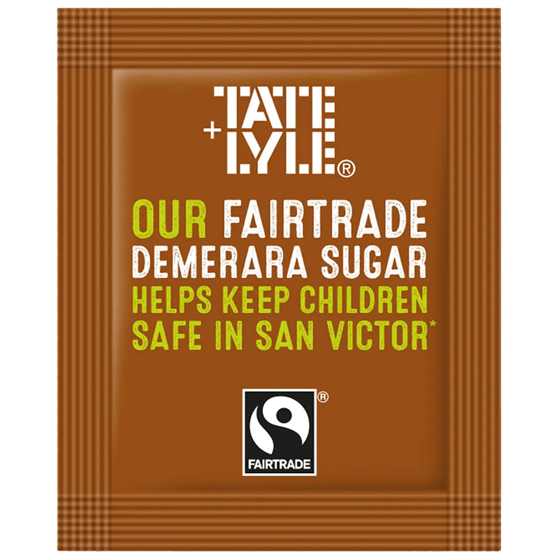 Fairtrade Brown Sugar Sachets (Case/1,000)