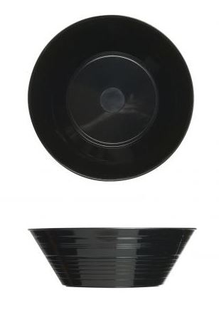 Black Easystyle Plastic Bowl 12oz (Case/100)