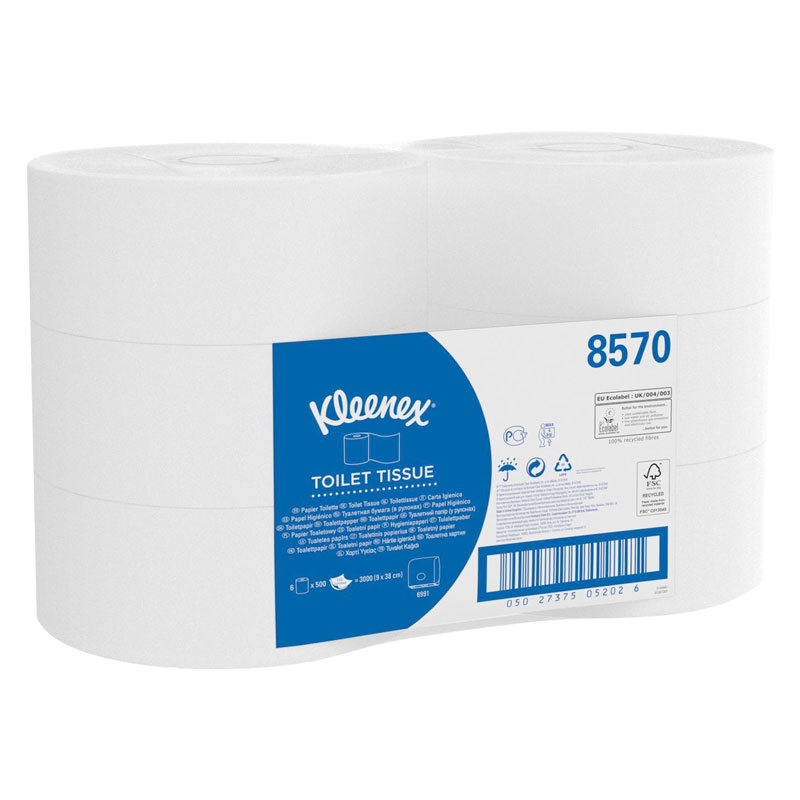 Kleenex® Jumbo Roll Toilet Tissue 8570 (Case/6)