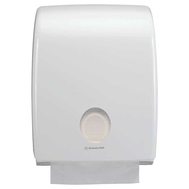 Nobisco Folded Hand Towel Dispenser White