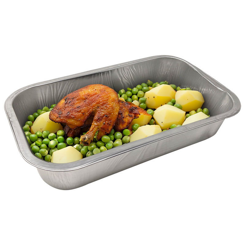 Smooth Wall Foil Tray 260x160x50mm (Case/450)
