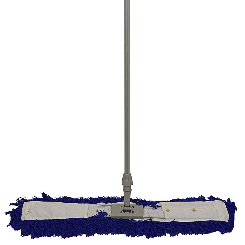 32" Dust Defeater Sweeper Blue Complete