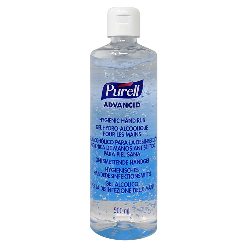 Purell Alcohol Hand Sanitiser Flip Top Bottle 500ml