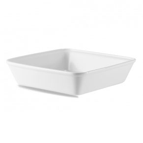 White Square Baking Dish 10" 25x25cm (Case/6)