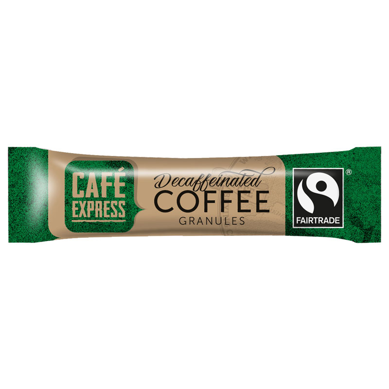 Fairtrade Decaffeinated Coffee Sticks (Caase/250)
