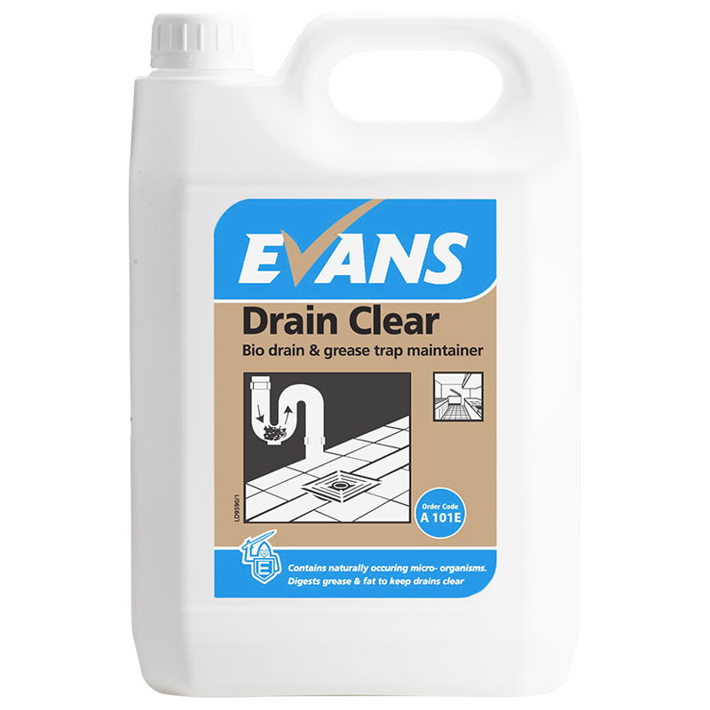 Evans Drain Clear 5L (Case/2)