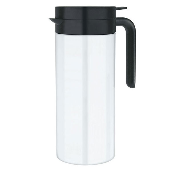 CYLINDER TYPE VACUUM JUG 1L WHITE