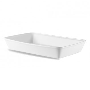 White Rectangular Baking Dish 3.5L 15x10x2.5" (Case/4)