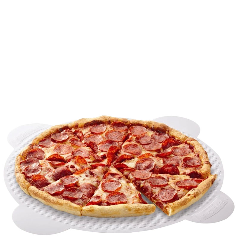 9" Perfect Crust Circle Embossed Pizza Liner (Case/250)