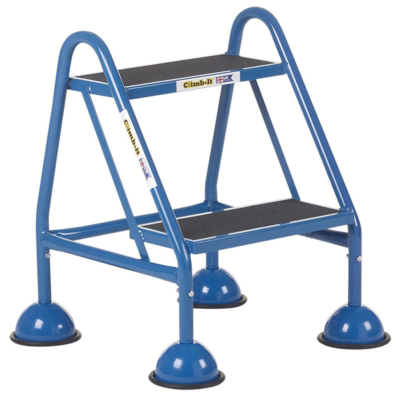 Climb-It UK Domed Feet Handy Steps with No Handrail