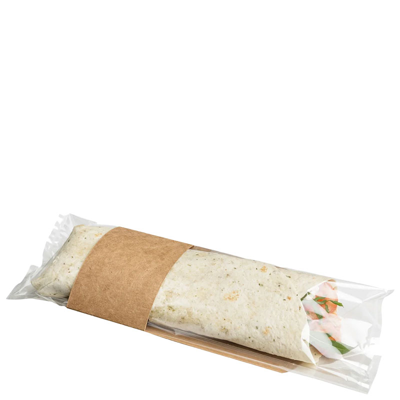 Kraft Clasp Clip Pocket Wrap (Case/1,000)