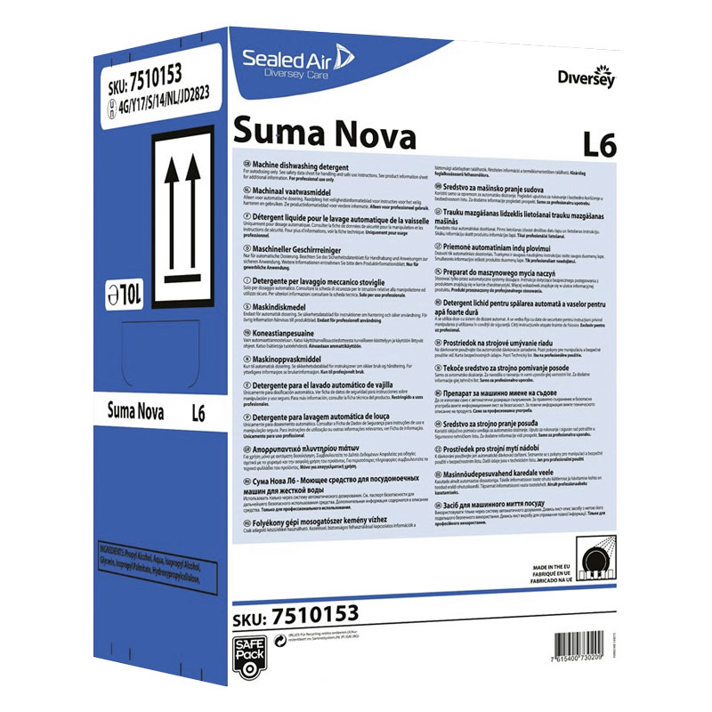 Suma Nova L6 Auto Dish Wash 10L Safepack