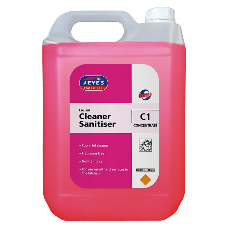 Jeyes C1 Concentrate Cleaner Sanitiser 5L (Case/2)