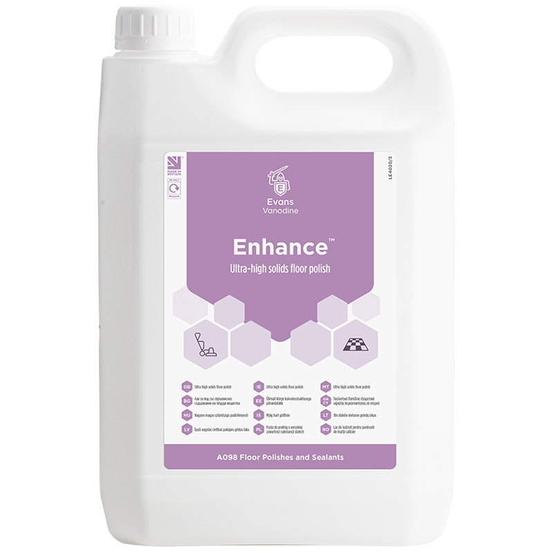 Evans Enhance Metalised Floor Polish 5L