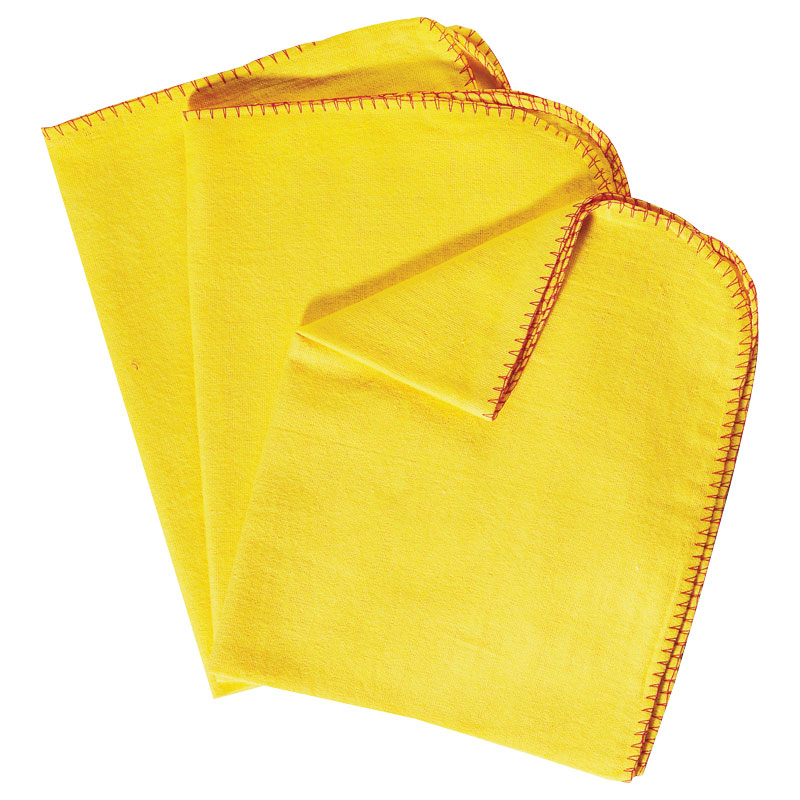 Yellow Cotton Dusters (Pack/10)
