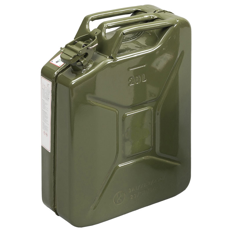 20 Litre Green Jerry Can Metal