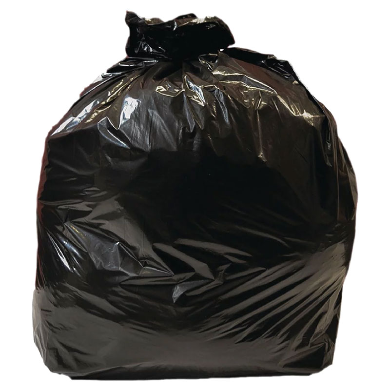 Black Heavy Weight Refuse Sacks 18x29x39" (Case/200)
