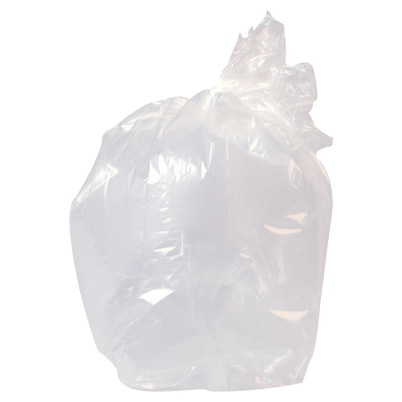 Clear Refuse Sacks 18x29x38" CHSA 10kg High Clarity (Case/1,000)
