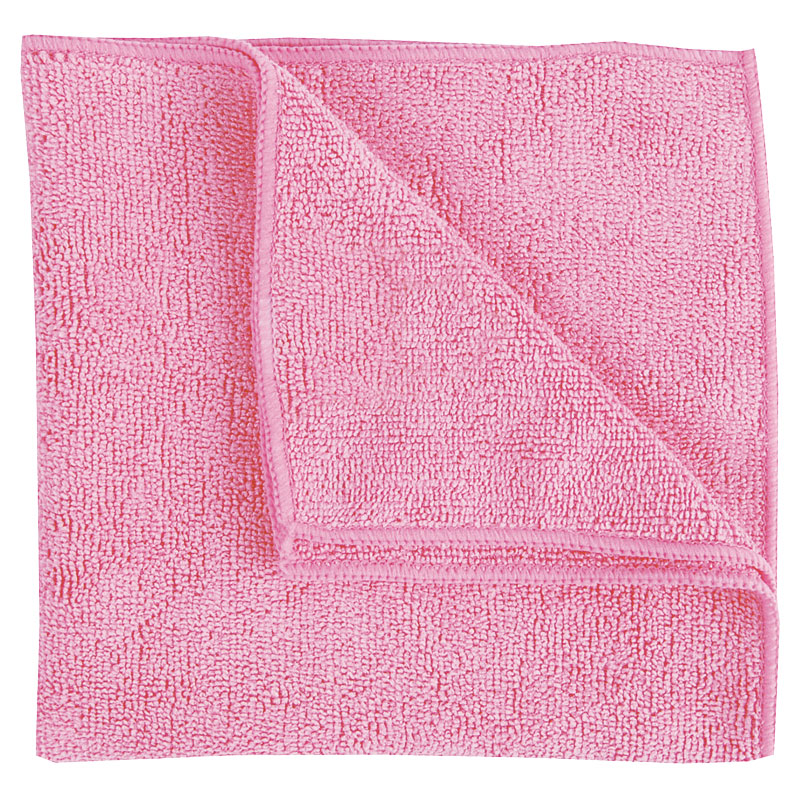 Heavyweight Microfibre Cloths Red (Pack/10)