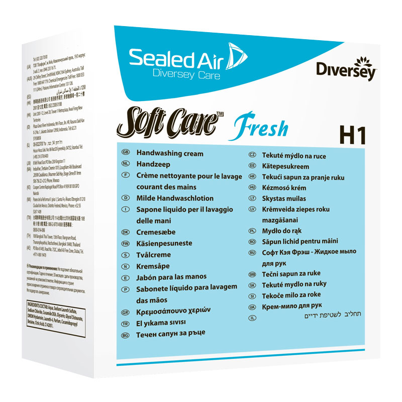 Soft Care Fresh Soap H1 800ml (Case/6)
