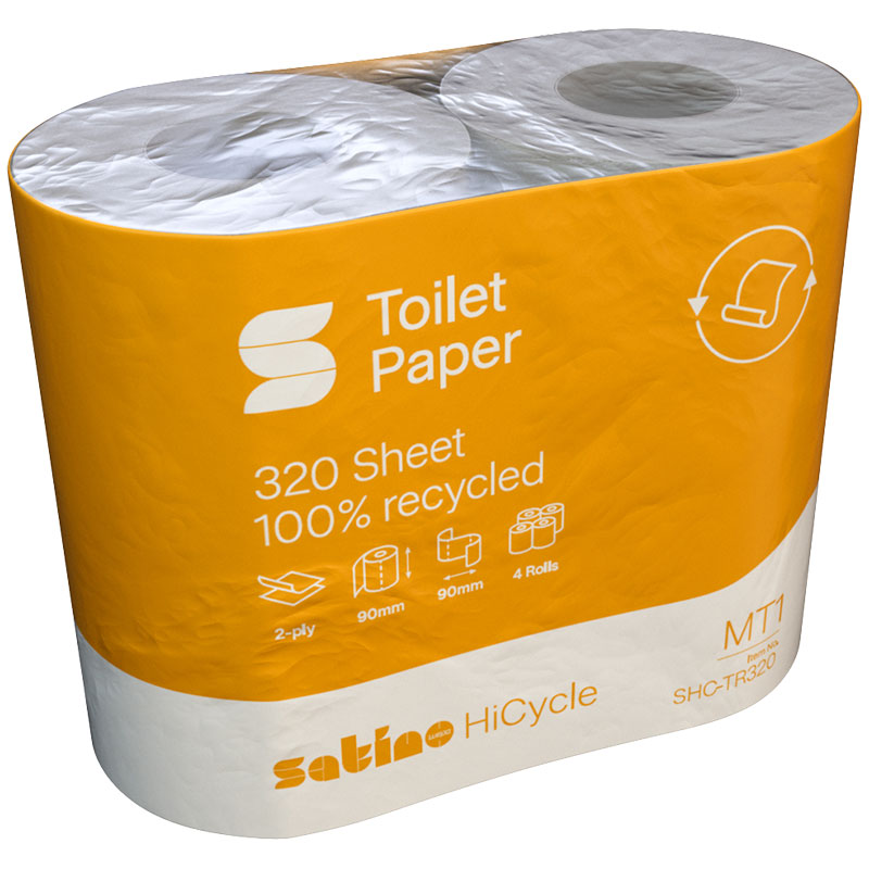 Standard 2ply Toilet Roll 320 Sheet (Case/36)