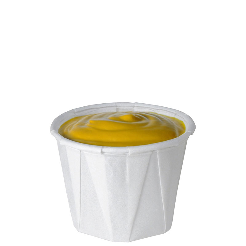 1oz Pleated Paper Portion Pot (Case/5,000)