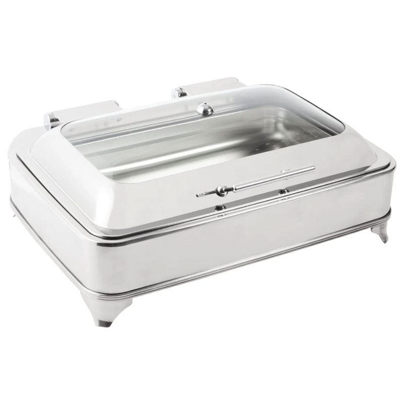 ELECTRIC CHAFER WITH GLASS LID 250(H) x 590(W) x 455(D)mm