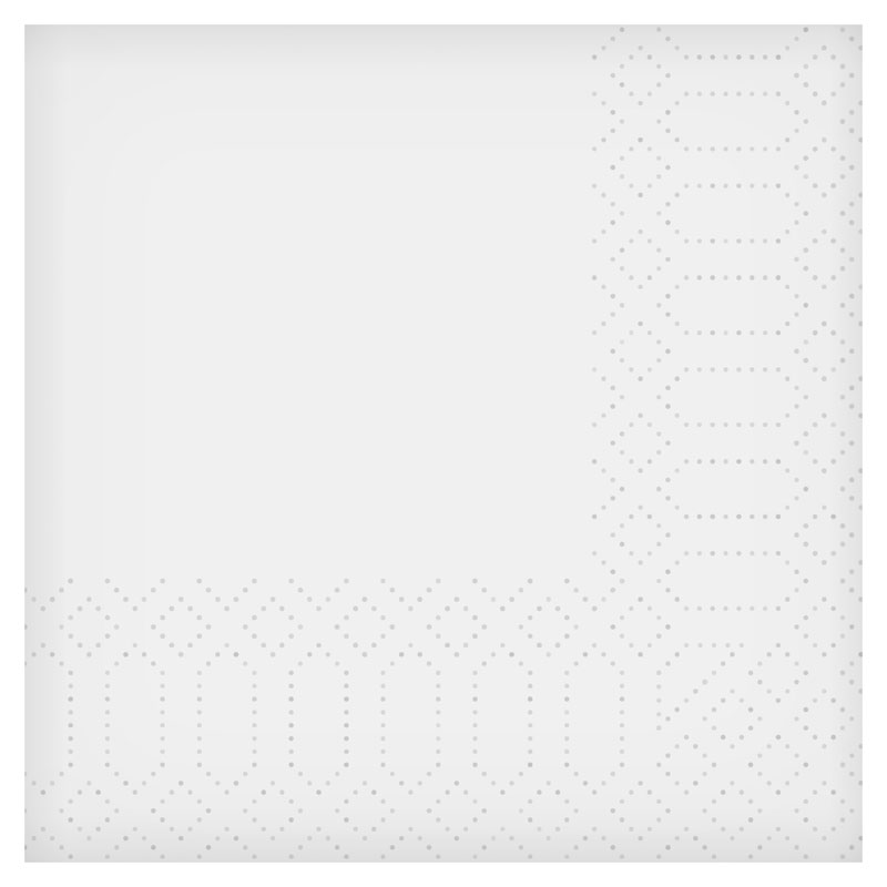 16"/40cm 2ply Tissue Napkins White (Case/1,250)