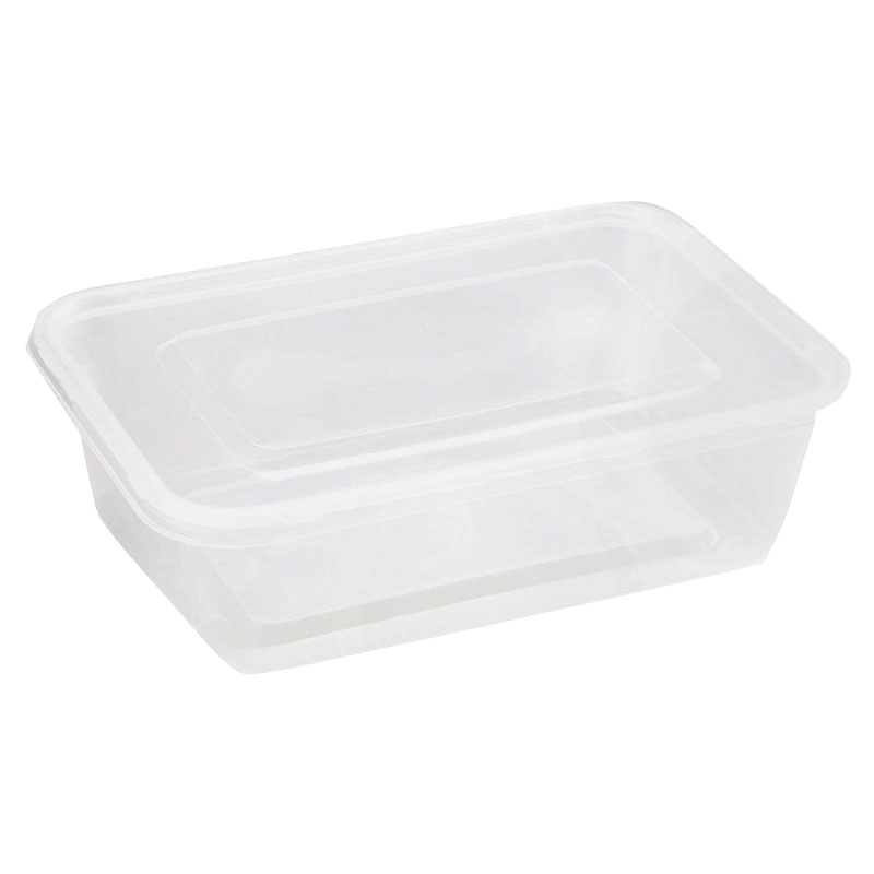 650ml Microwaveable Container & Lid (Case/250)