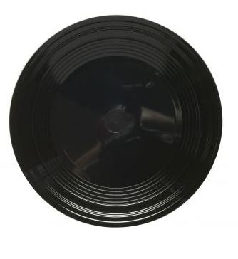 19cm Black Easystyle Plate (Case/100)